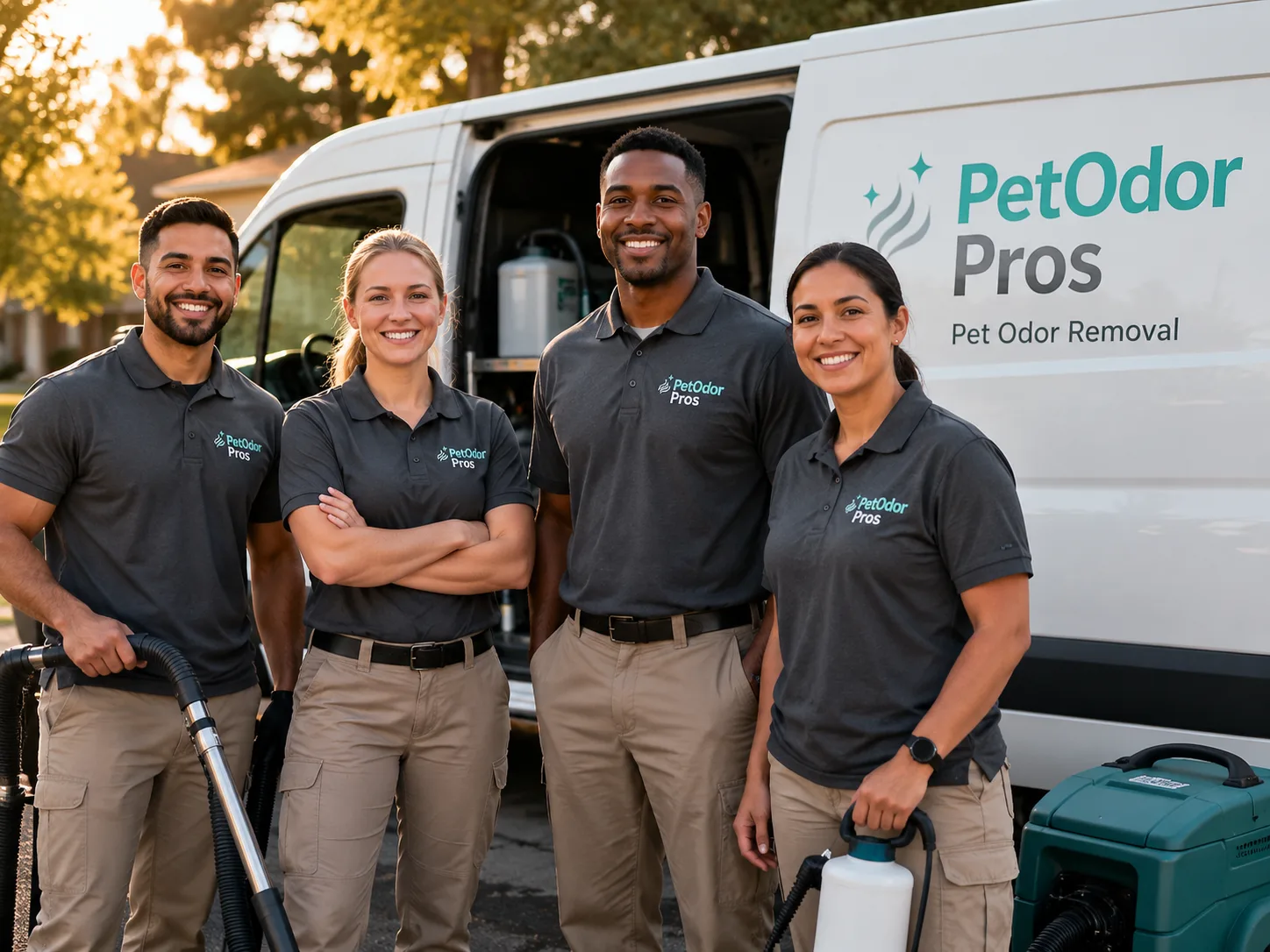 Pet Odor Removal team serving Wendell, NC